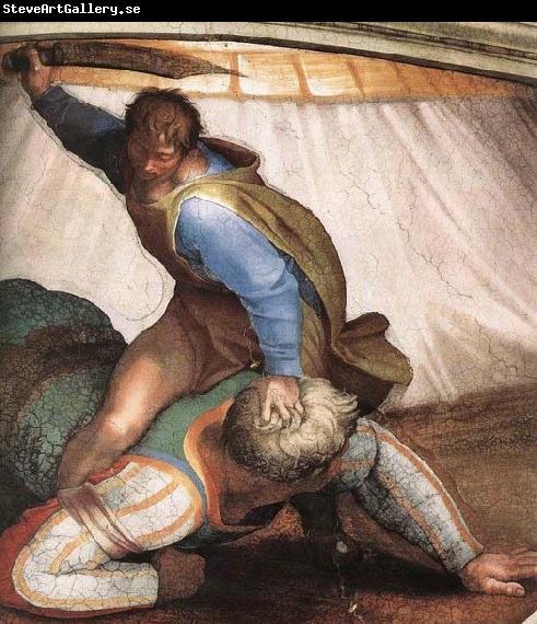 Michelangelo Buonarroti David and Goliath